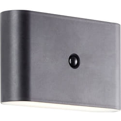 Xino G80605/06 Applique led extérieure avec détecteur de mouvement led led intégrée 34 w noir - Brilliant