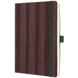 CO674 Cahier linéature de trame à points (quadrillage à points) marron Nombre de pages: 97 din A5 portrait - Sigel