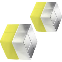 Sigel - Aimant Néodyme C10 Extra-Strong (l x h x p) 20 x 10 x 20 mm cube argent 2 pc(s) BA704