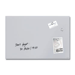 Sigel GL516 tableau magnétique & accessoires Verre 400 x 600 mm Gris
