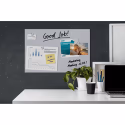 Sigel GL516 tableau magnétique & accessoires Verre 400 x 600 mm Gris - Vue supplémentaire 6