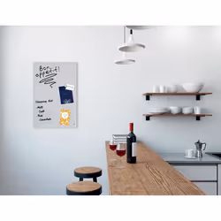 Sigel GL516 tableau magnétique & accessoires Verre 400 x 600 mm Gris - Vue supplémentaire 7