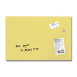 Sigel GL512 tableau magnétique & accessoires Verre 400 x 600 mm Jaune