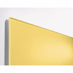 Sigel GL512 tableau magnétique & accessoires Verre 400 x 600 mm Jaune