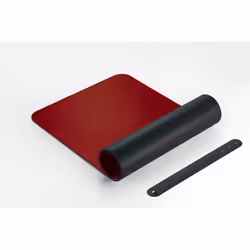 Sigel SA603 tapis de souris Noir, Rouge