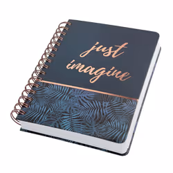 Sigel JN603, Image, Noir, Bleu, A5, 240 feuilles, Mat, 120 g/m²