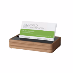 Sigel VA200 rangement de cartes de visites Chêne Marron