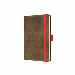 Sigel Conceptum, Journal intime, Marron, Monochromatique, A6, 95 x 150 mm, 176 feuilles