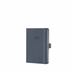 Sigel Conceptum, Journal intime, Gris, Monochromatique, A6, 108 x 151 mm, 176 feuilles
