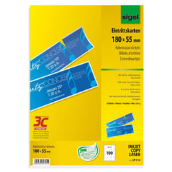Sigel LP714 ticket et rouleau de tickets 100 pièce(s)