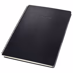 Sigel CONCEPTUM, Noir, A4, 160 feuilles, 80 g/m², Papier quadrillé, Couverture rigide