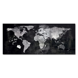Sigel GL246 tableau magnétique & accessoires Verre 1300 x 550 mm Noir, Gris