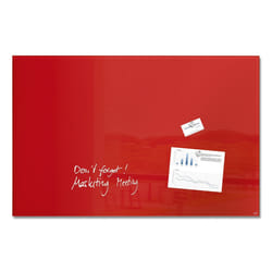 Sigel GL142 tableau magnétique & accessoires Verre 1000 x 650 mm Rouge