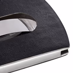 Sigel VZ121 rangement de cartes de visites Cuir, Acier inoxydable Noir