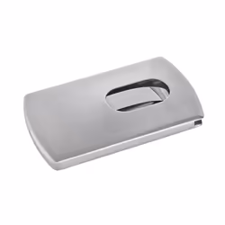 Sigel VZ120, Acier inoxydable, Argent, 12 cartes, 91 x 57 mm, 60 mm, 11 mm