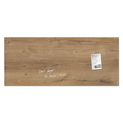 Sigel GL247 tableau magnétique & accessoires Verre 1300 x 550 mm Bois