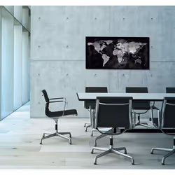 Sigel GL270 tableau magnétique & accessoires Verre 910 x 460 mm Noir, Gris - Vue supplémentaire 4