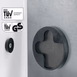Sigel GL270 tableau magnétique & accessoires Verre 910 x 460 mm Noir, Gris - Vue supplémentaire 5