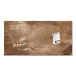 Sigel GL267 tableau magnétique & accessoires Verre 910 x 460 mm Bronze