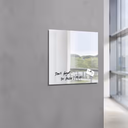 Sigel GL275 tableau magnétique & accessoires Verre 480 x 480 mm Miroir
