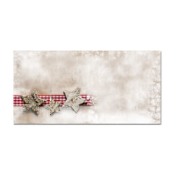 Sigel DU049 enveloppe DL (110 x 220 mm) Marron, Rouge 25 pièce(s)