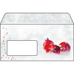 Sigel DU039 enveloppe DL (110 x 220 mm) Rouge, Blanc 25 pièce(s)