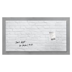 Sigel artverum tableau magnétique & accessoires Verre Blanc