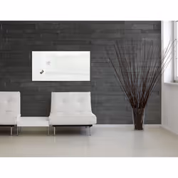 Sigel GL241 tableau magnétique & accessoires Verre 1300 x 550 mm Blanc