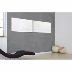 Sigel GL241 tableau magnétique & accessoires Verre 1300 x 550 mm Blanc