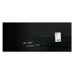 Sigel GL240 tableau magnétique & accessoires Verre 1300 x 550 mm Noir