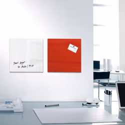 Sigel GL158 tableau magnétique & accessoires Verre 300 x 300 mm Blanc