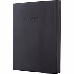 Sigel CO161, Noir, A5, 97 feuilles, Papier quadrillé