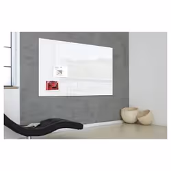 Sigel GL230 tableau magnétique & accessoires Verre Blanc