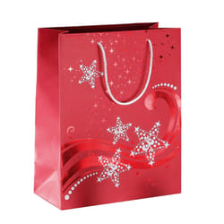 Sigel GT107 sac en papier Rouge, Argent