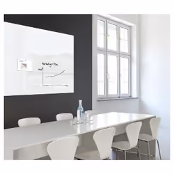 Sigel GL220 tableau magnétique & accessoires Verre Blanc