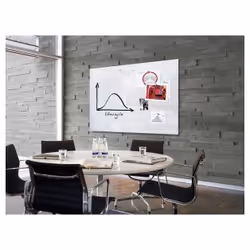 Sigel GL211 tableau magnétique & accessoires Verre Blanc - Vue supplémentaire 7