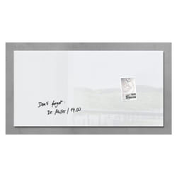 Sigel artverum tableau magnétique & accessoires Verre Blanc