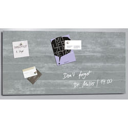 Sigel GL148 tableau magnétique & accessoires Verre Gris