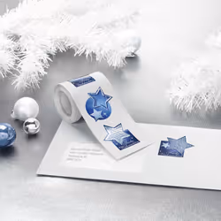 Sigel CS115 autocollant décoratif Bleu, Argent 200 pièce(s)