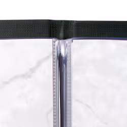 Sigel SM115 fichier Cuir, Lin, Plastique Noir A5 (148x210 mm) - Vue supplémentaire 3