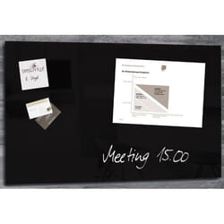 Sigel GL130 tableau magnétique & accessoires Verre Noir