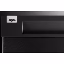 Sigel cintano : S sous-mains Simili-cuir Noir