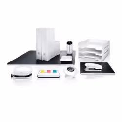 Sigel eyestyle sous-mains Cuir Noir, Blanc - Vue supplémentaire 4