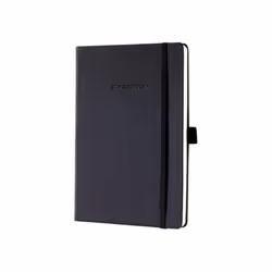 Sigel CO121, Noir, A5, 97 feuilles, Papier quadrillé