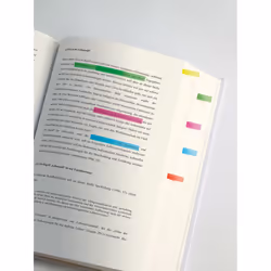 Sigel HN616 marque-pages Marque-page flexible Bleu, Vert, Orange, Jaune 280 pièce(s)