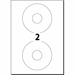 Sigel LA525 étiquette pour CD 50 pièce(s) CD/DVD