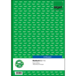 Sigel BO115 bloc-notes A4 50 feuilles Vert