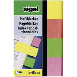 Sigel HN630 étiquette auto-collante Vert, Rose, Rouge, Jaune 160 pièce(s)
