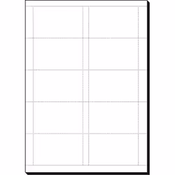 Sigel DP930 carte de visite Laser/a jet d'encre Blanc
