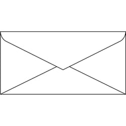 Sigel DP061 enveloppe DL (110 x 220 mm) Blanc 50 pièce(s)